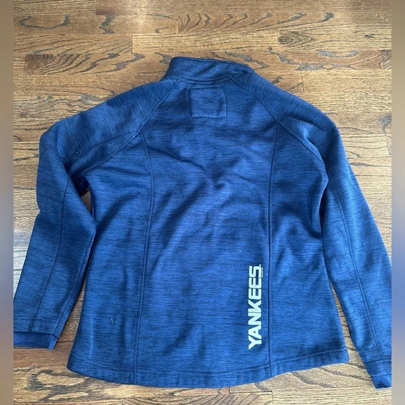 NY YANKEES FLEECE LINED JACKET Size Large G0778 - Picture 12 of 12